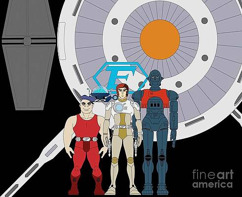 Captain Future Crew Comet version by Darren Jones