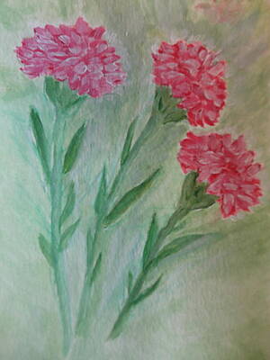 Carnation Trio by Rosie Foshee Carnation Trio by Rosie Foshee