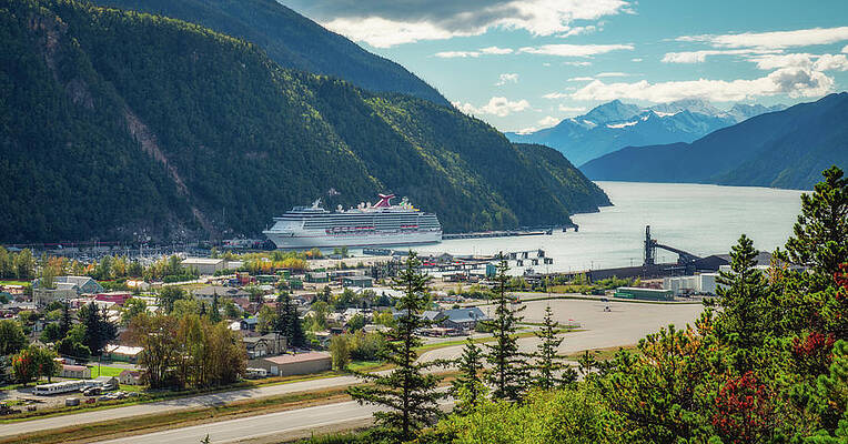 Carnival Miracle in Skagway by Robert J Wagner Carnival Miracle in Skagway by Robert J Wagner