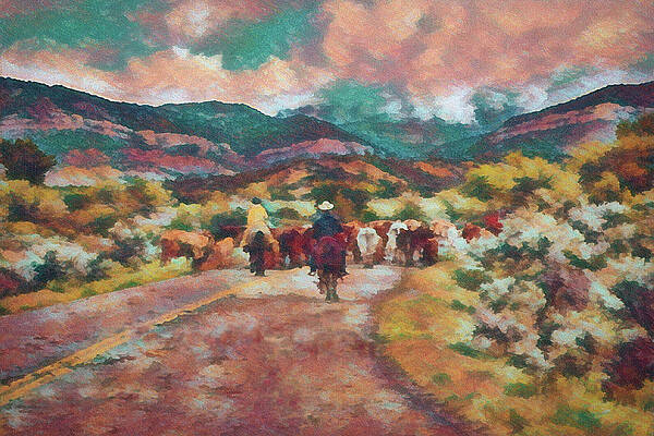 Cattle Drive 3 by Ernie Echols Cattle Drive 3 by Ernie Echols