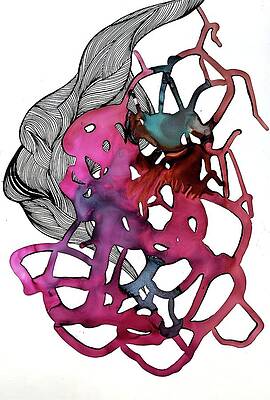 Caught in a web of thoughts  by Mohita Garg