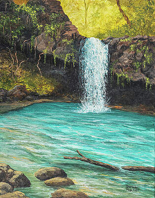 Caveman Falls by Darice Machel McGuire Caveman Falls by Darice Machel McGuire