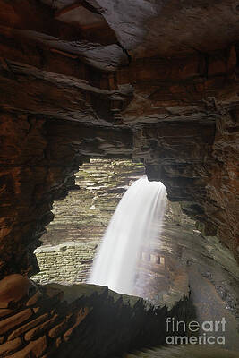 Cavern Cascade by Sharon Seaward Cavern Cascade by Sharon Seaward