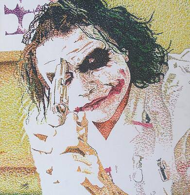 Wall Art - Drawing - Chaos Is Fair by Jeremy Moore