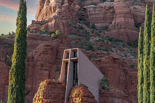 Wall Art - Photograph - Chapel in the Red Rocks by Al Judge
