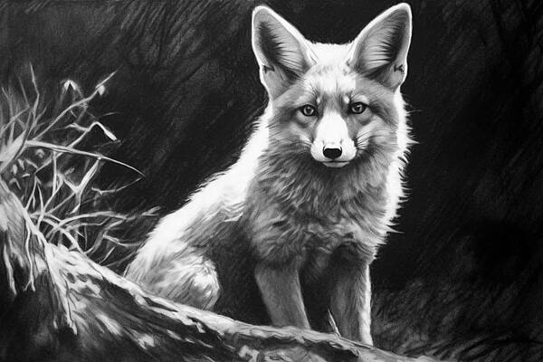 Red Fox Drawings for Sale - Fine Art America
