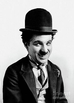 Charlie Chaplin - Charcoal by Doc Braham Charlie Chaplin - Charcoal by Doc Braham