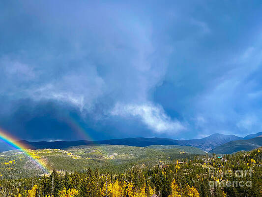 Wall Art - Photograph - Chase the Rainbow and Trace the Divide by Saving Memories By Making Memories