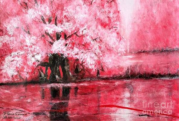 Cherry Blossom Tree Drawing png download  564807  Free Transparent Paper  png Download  CleanPNG  KissPNG