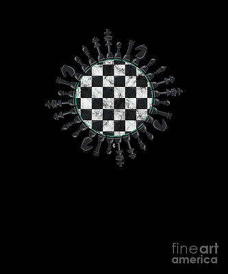 Zugzwang Schach Schachfiguren Digital Art by Thomas Larch - Pixels