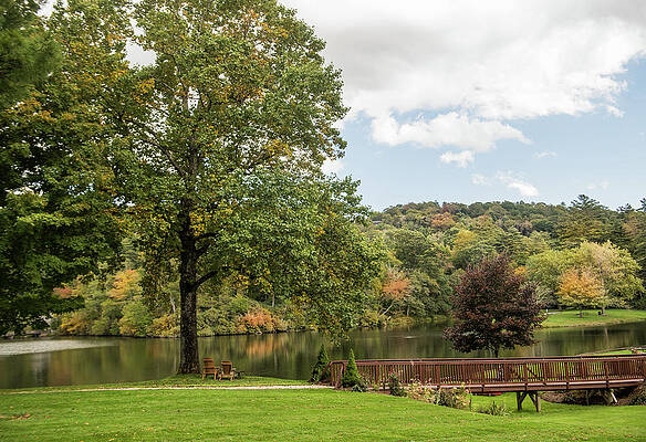 Chetola Lodge In The Fall by Cynthia Wolfe Chetola Lodge In The Fall by Cynthia Wolfe