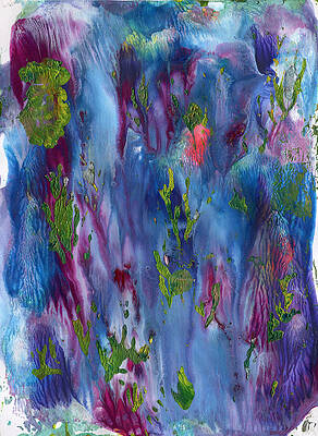 Wall Art - Painting - Chi #15 Abstract by Sensory Art House