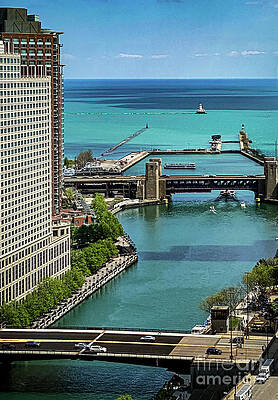 Chicago Riverwalk 27 by William Norton Chicago Riverwalk 27 by William Norton