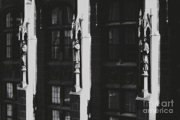 Wall Art - Photograph - Chicago To Rome - Black and White  by Frank J Casella