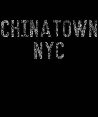 Wall Art - Digital Art - Chinatown NYC Retro by Flippin Sweet Gear
