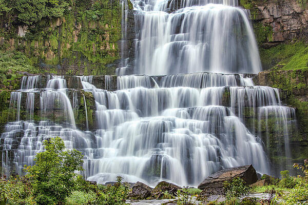 Wall Art - Photograph - Chittenango Falls Summer Edition by Rod Best