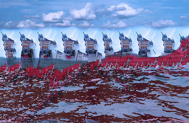 Chocolate Ocean Mirage by T Artgilbers