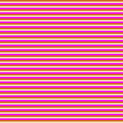 [ Thumbnail: Chocolate, Tan, and Fuchsia Colored Stripes Pattern Acrylic Print ]