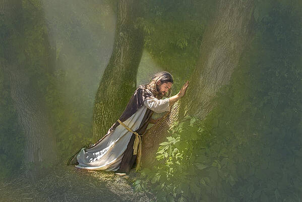 Christ In The Garden by Ramona Murdock Christ In The Garden by Ramona Murdock