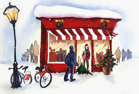 Christmas Gift Shopping by Tanya Gordeeva Christmas Gift Shopping by Tanya Gordeeva