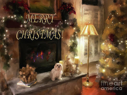 Christmas Is Coming Greeting Card by Lois Bryan Christmas Is Coming Greeting Card by Lois Bryan