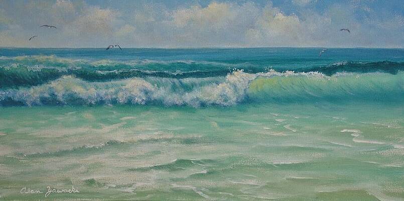 Churning Waves by Alan Zawacki by Alan Zawacki Churning Waves by Alan Zawacki by Alan Zawacki