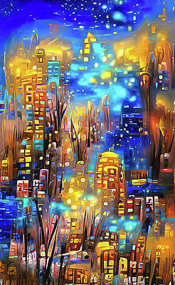 City 2024 lights art