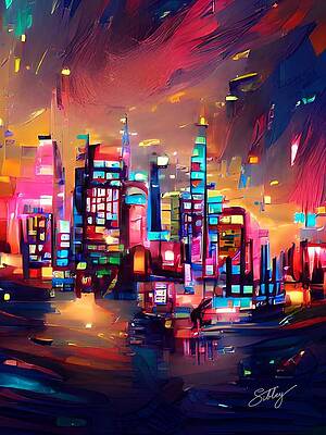 City Lights by J Sibley