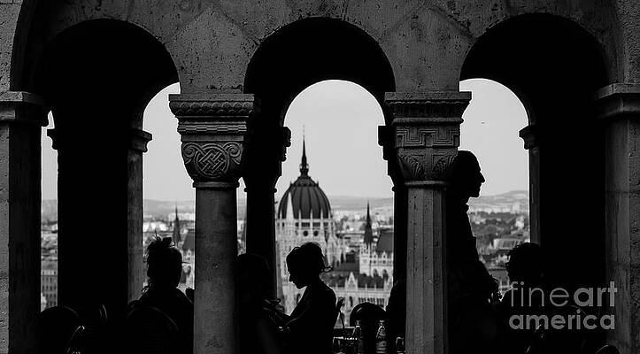 Cityscape Collection - Budapest Silhouette by SingRong Ho