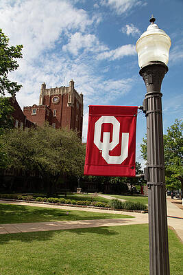 Wall Art - Photograph - Clara E. Jones Administration at University of Oklahoma by Eldon McGraw