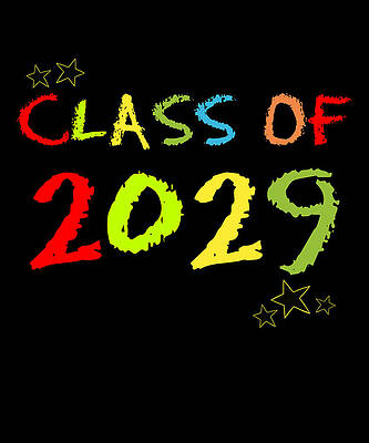 Wall Art - Digital Art - Class Of 2029 by Flippin Sweet Gear