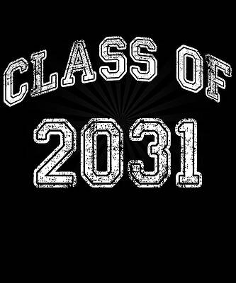 Wall Art - Digital Art - Class of 2031 by Flippin Sweet Gear