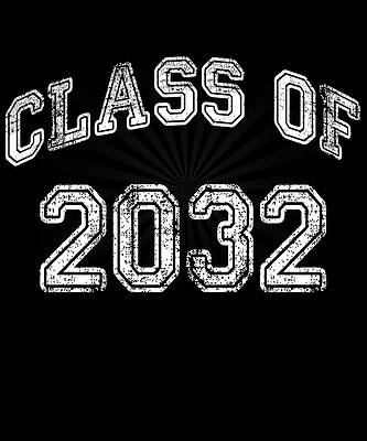 Wall Art - Digital Art - Class of 2032 by Flippin Sweet Gear