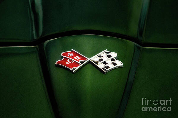 Classic Corvette Flags 1 by Jarrod Erbe Classic Corvette Flags 1 by Jarrod Erbe