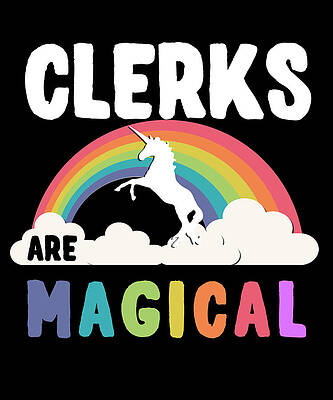Wall Art - Digital Art - Clerks Are Magical by Flippin Sweet Gear