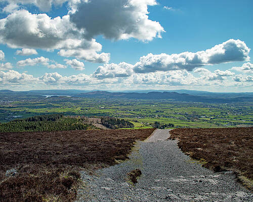 Climbing Knocknarea - November by Lisa Blake Climbing Knocknarea - November by Lisa Blake