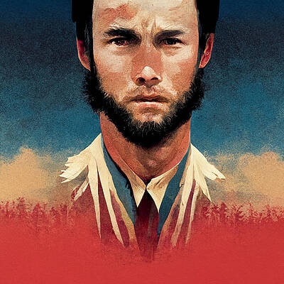 Wall Art - Painting - clint  eastwood  in  Forrest  Gump  movie  poster  37a06de0  c3d7  45b3  8df7  56b63f4fb33c by MotionAge Designs