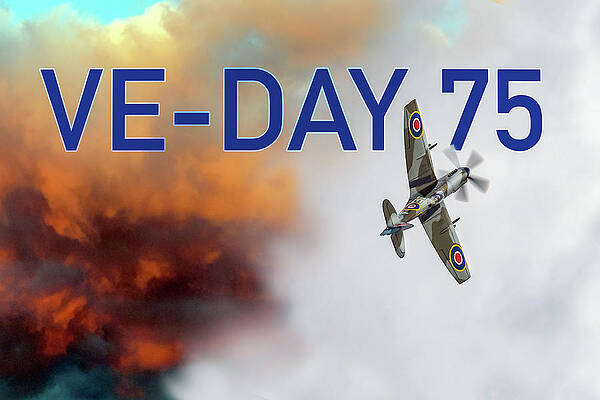 VE-Day 75th anniversary poster by Gary Eason VE-Day 75th anniversary poster by Gary Eason