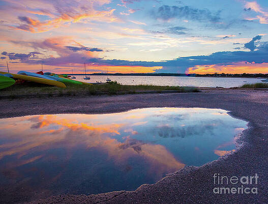 Wall Art - Photograph - Cloud Reflection by Vera Chwostyk