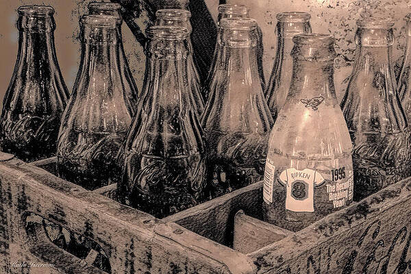 Wall Art - Photograph - Coca Cola Abstract by Kathi Isserman