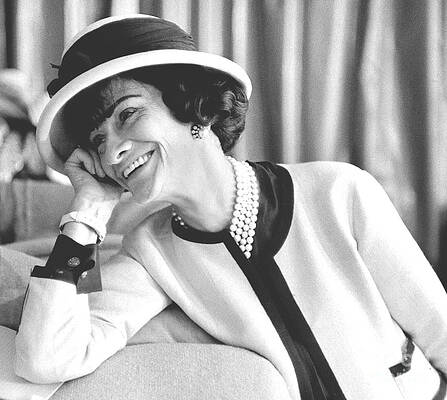 The Elegance of Coco Chanel Fleece Blanket by Diane Hocker - Pixels