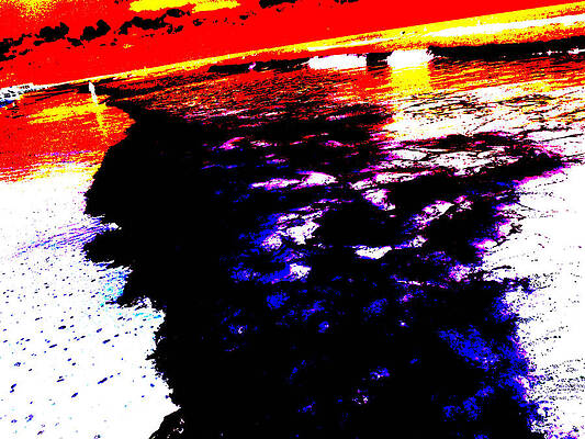Cocoa beach-Fantasy color study by Delmar Cain