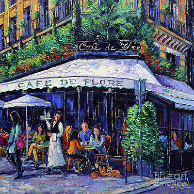 Brasserie Bofinger In The Rue De La Bastille, Paris, 1999 Oil On Canvas  Women's T-Shirt by Rosemary Lowndes - Fine Art America