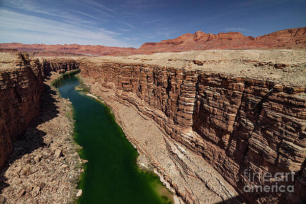 Colorado River from the Navajo Bridge by Garry McMichael Colorado River from the Navajo Bridge by Garry McMichael