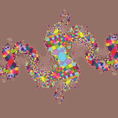 Colored Plaid Puddle by SarahJo Hawes Colored Plaid Puddle by SarahJo Hawes