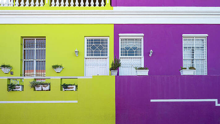 Wall Art featuring the photograph Colorful Bo-Kaap by Maryanne Keeling
