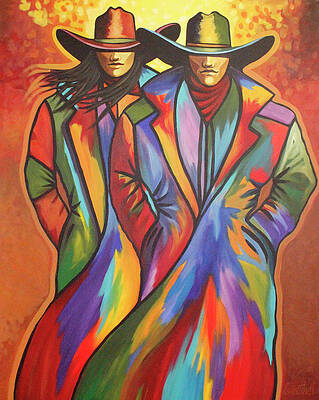 Wall Art - Painting - Colors Of Thewest by Lance Headlee