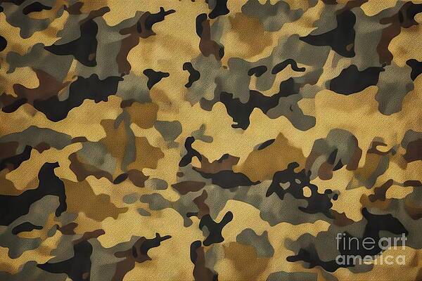 Wall Art - Painting - combat hunting texture defense army concept camouflage clothing Abstract design closeup camo soldier Camouflage pattern fabric cloth abstract texture di background background texture fashion design by N Akkash