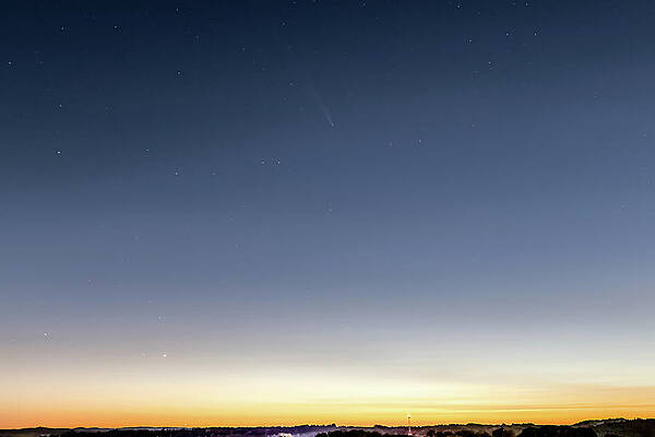 Wall Art - Photograph - Comet C-2023 A3 Tsuchunshan ATLAS by Jack R Perry