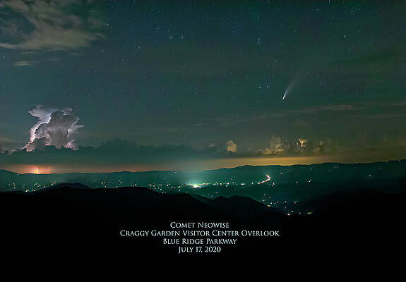 Comet Neowise by Ronald Santini Comet Neowise by Ronald Santini